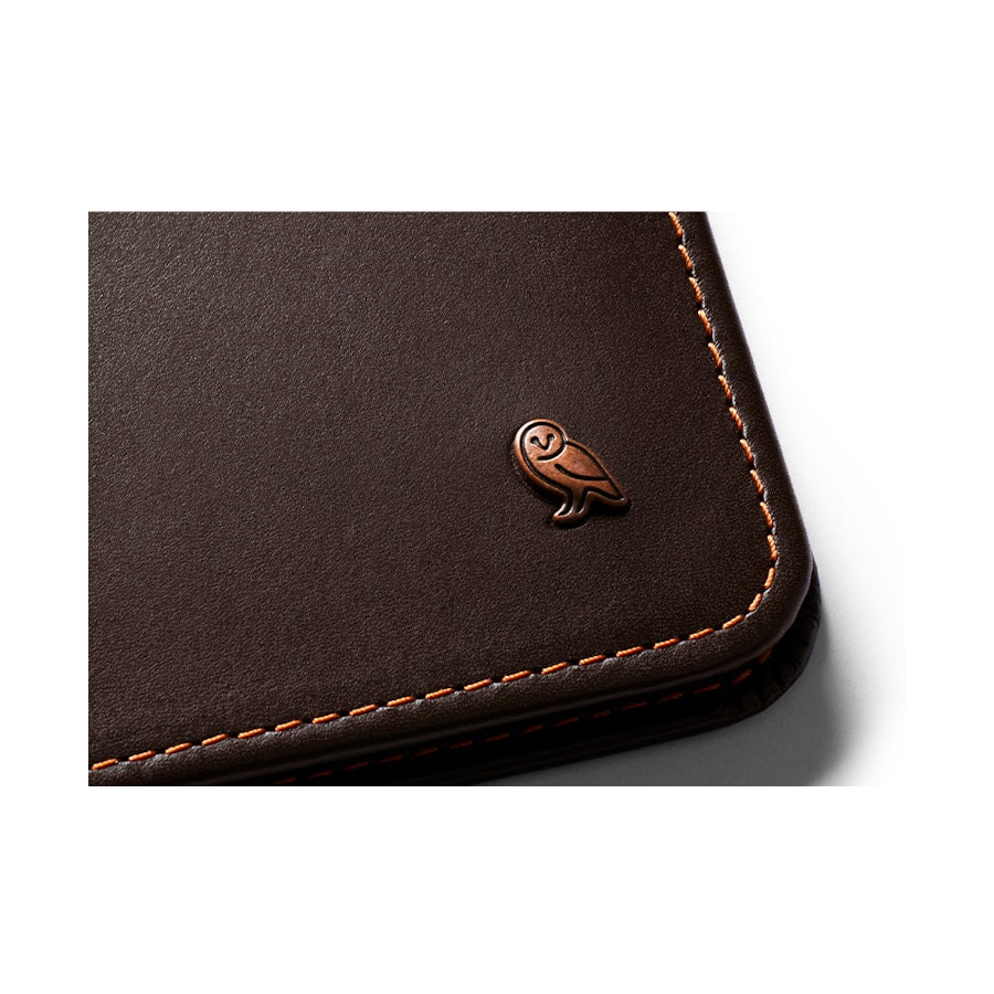 Bellroy RFID Hide & Seek HI Leather Wallet Java Java