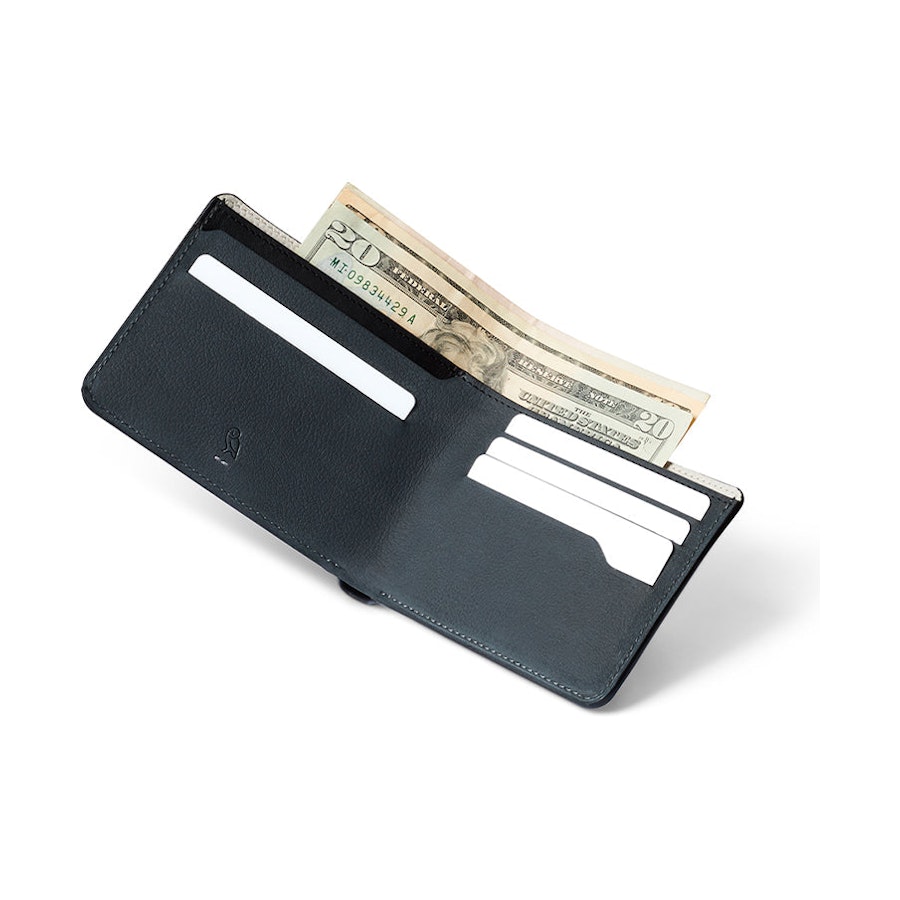 Bellroy RFID Hide & Seek LO Premium Leather Wallet Black Black