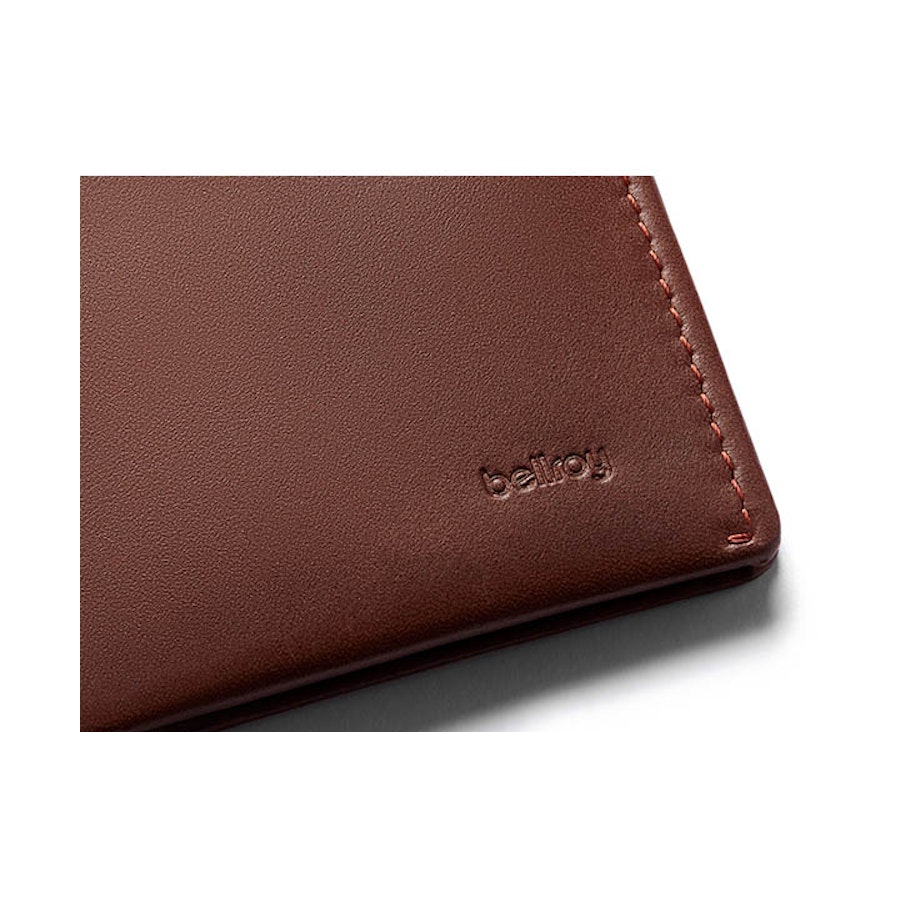 Bellroy RFID Note Sleeve Leather Wallet Cocoa Cocoa
