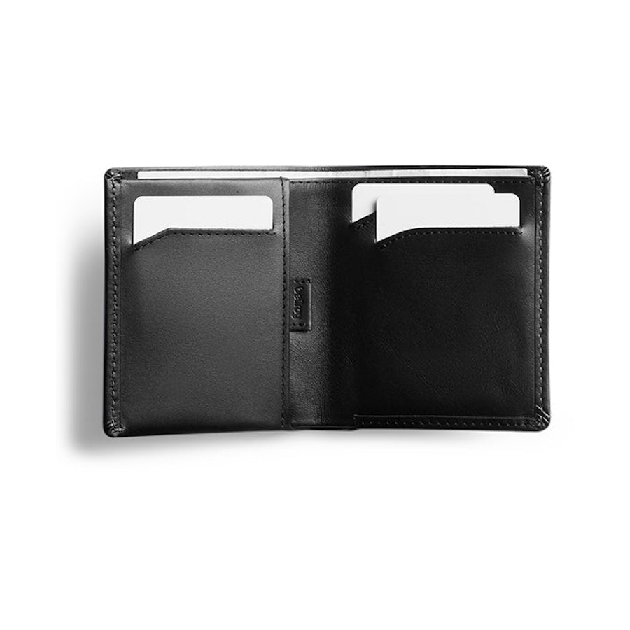 Bellroy RFID Note Sleeve Leather Wallet Black Black