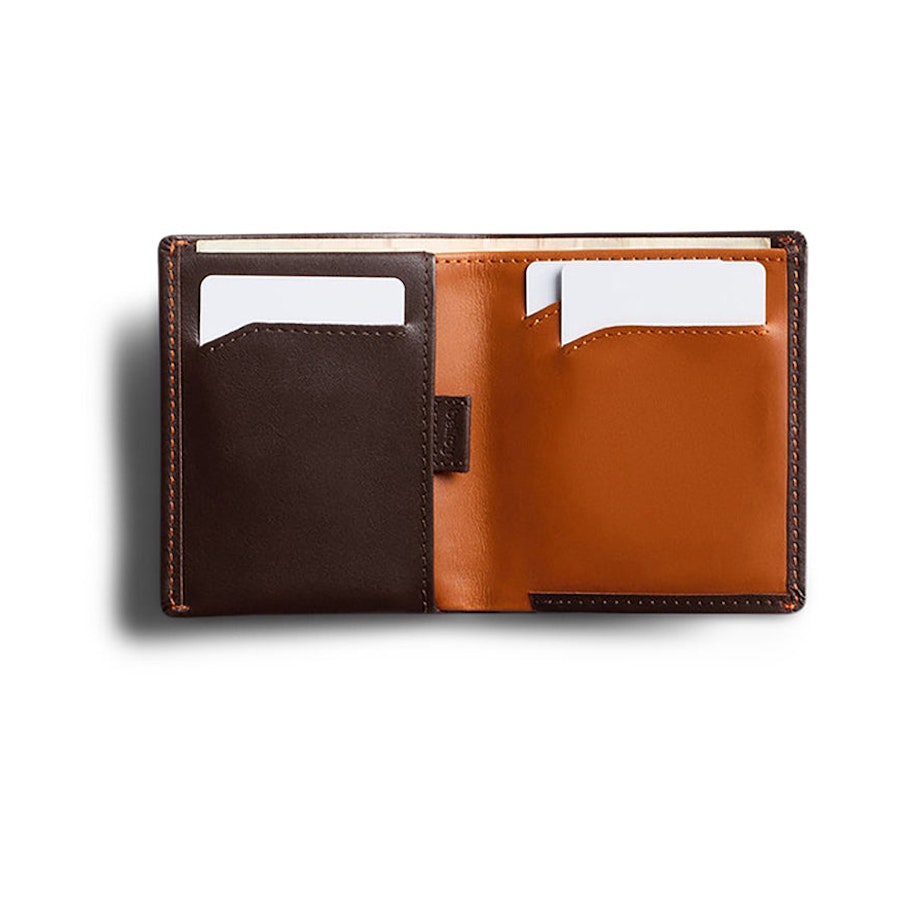 Bellroy RFID Note Sleeve Leather Wallet Java Caramel Java Caramel