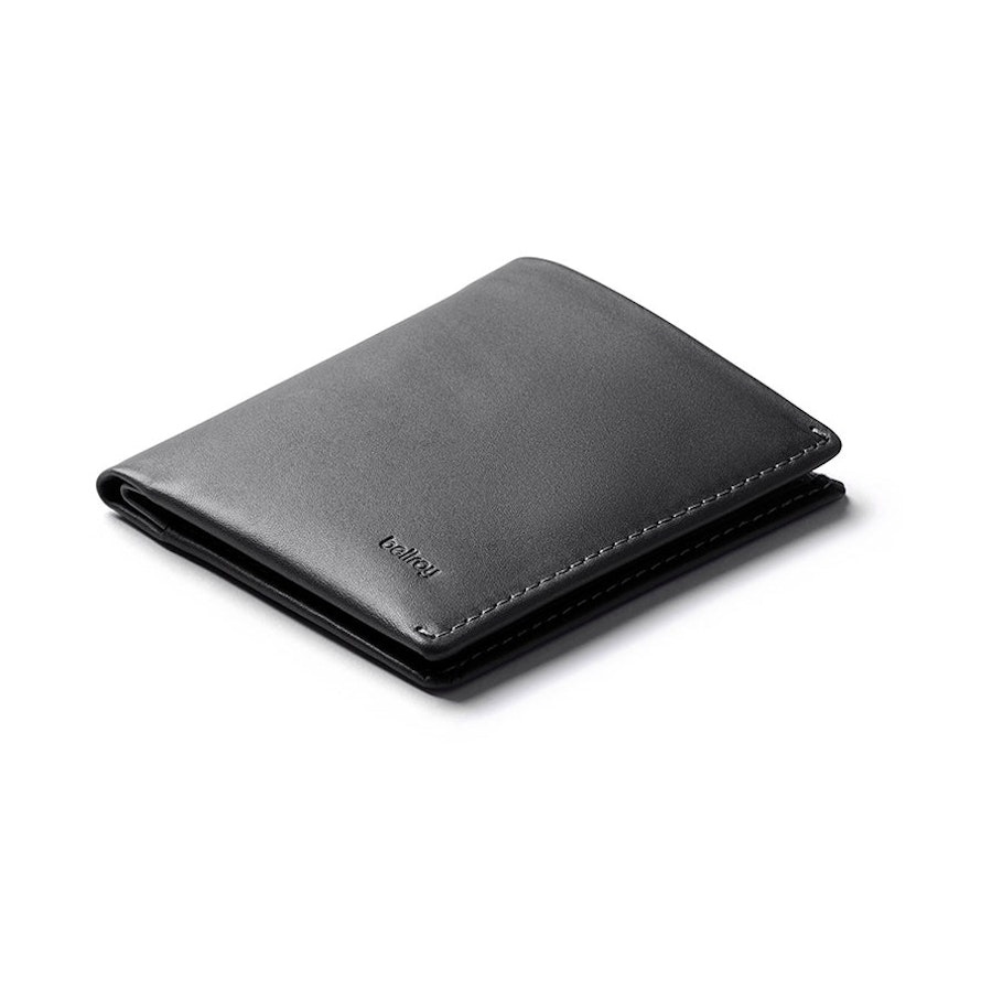 Bellroy RFID Note Sleeve Leather Wallet Charcoal Cobalt Charcoal Cobalt
