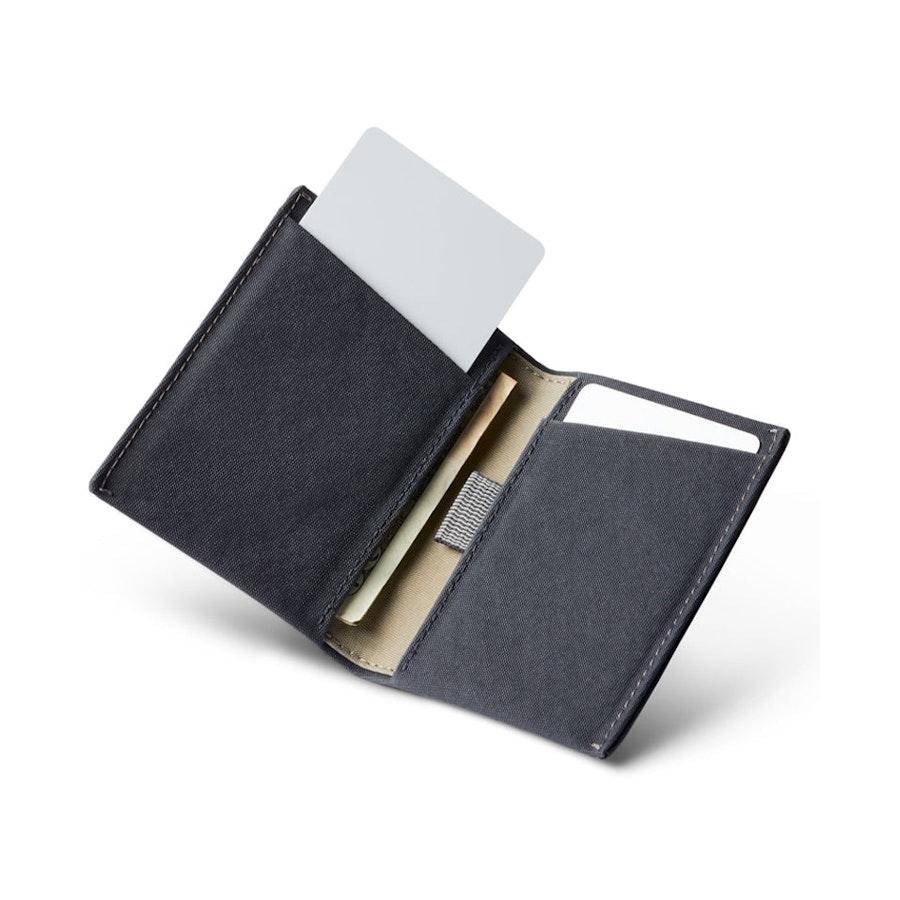 Bellroy Slim Sleeve Woven Wallet Charcoal Charcoal