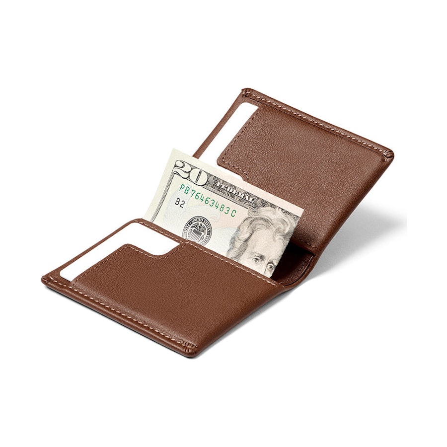 Bellroy Slim Sleeve Leather Wallet Hazelnut Hazelnut