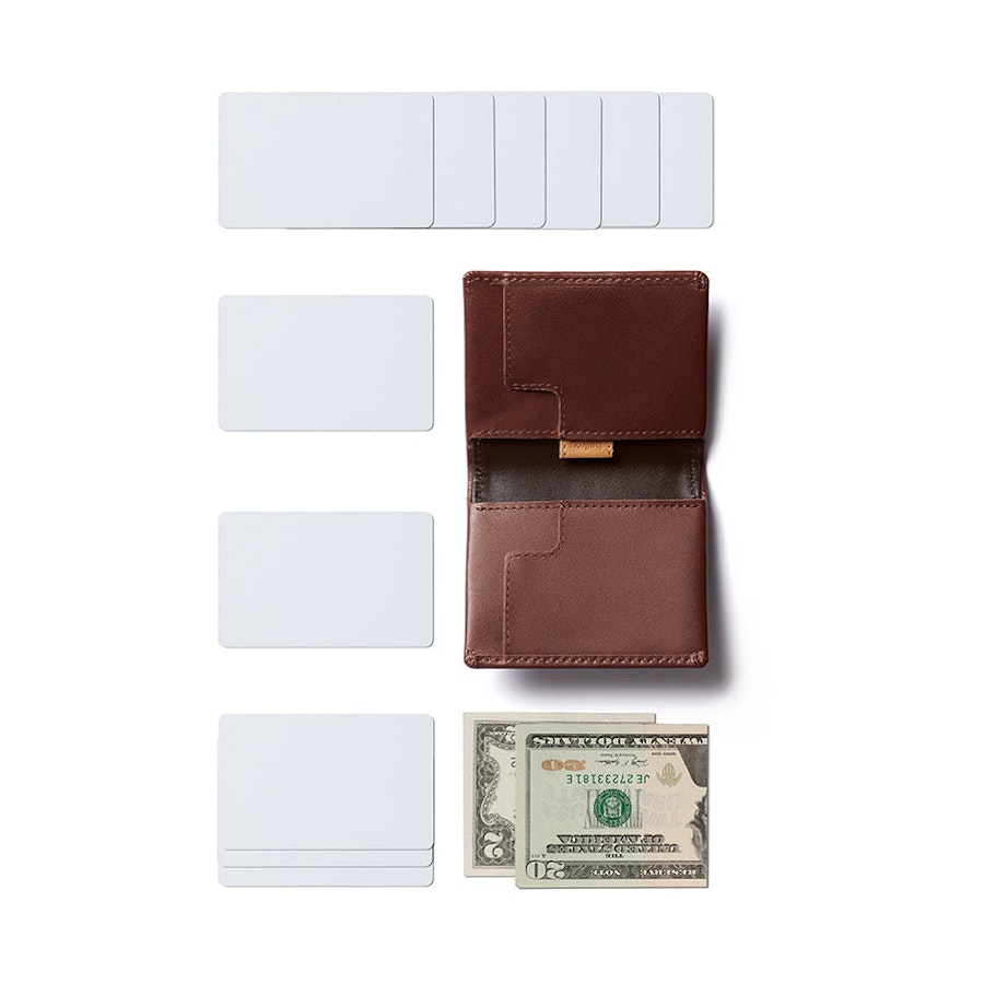 Bellroy Slim Sleeve Leather Wallet Cocoa-Java Cocoa-Java