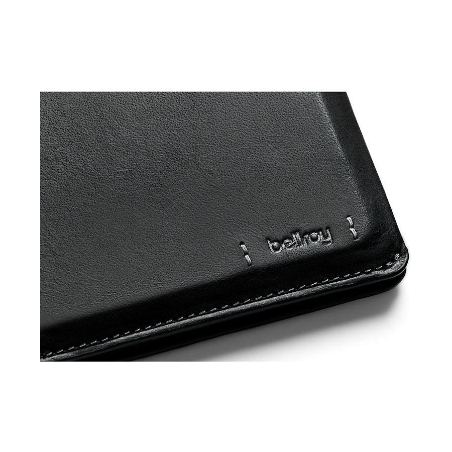 Bellroy Slim Sleeve Premium Leather Wallet Black Black