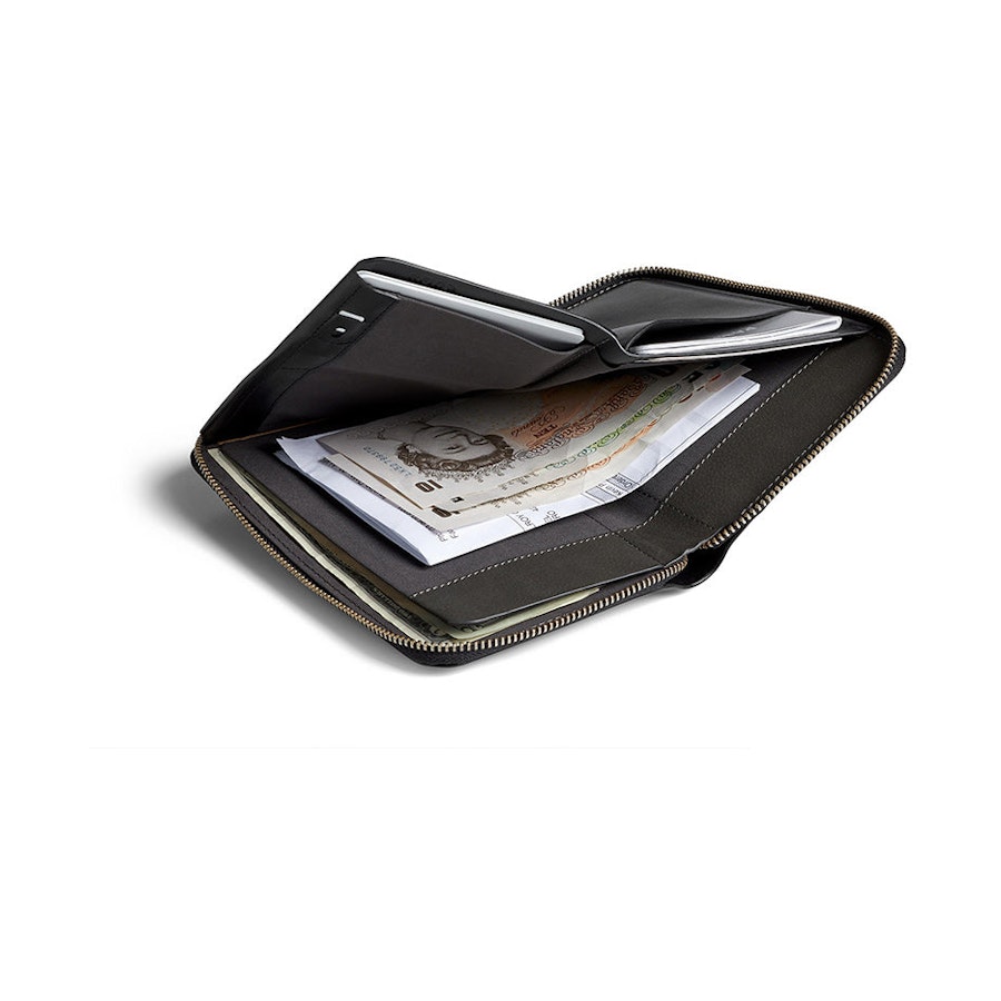 Bellroy Travel Folio RFID Wallet Black Black