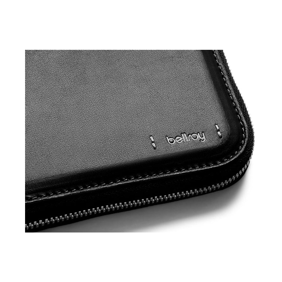 Bellroy RFID Zip Wallet - Premium Edition Black Black