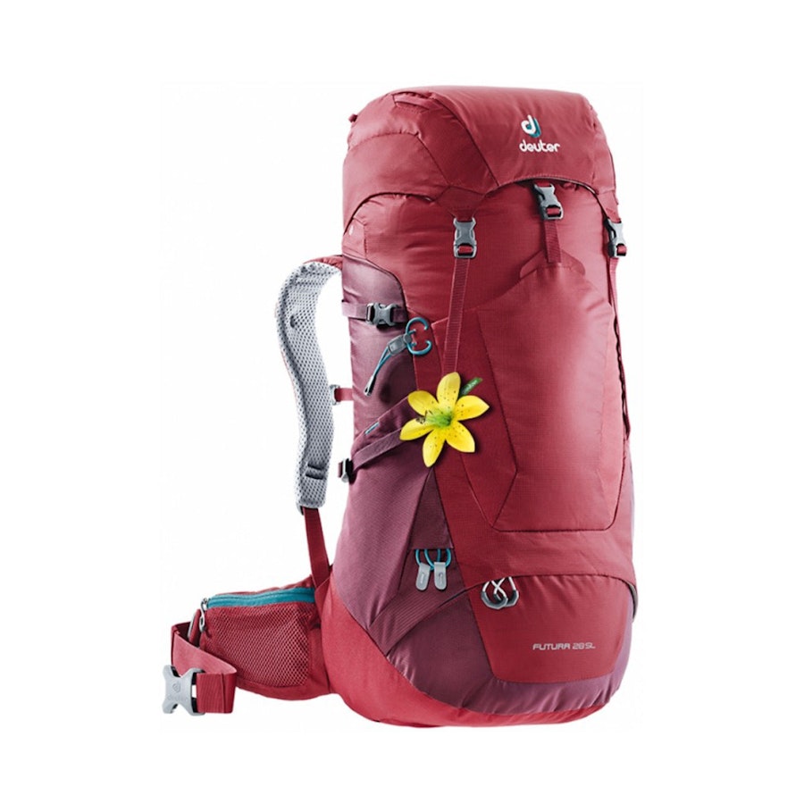 Deuter Futura 28 SL Women's Hiking Backpack Cranberry Maron Cranberry Maron