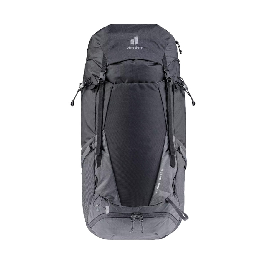 Deuter Futura Pro 42 Extra Long Hiking Backpack Black/Graphite Black/Graphite