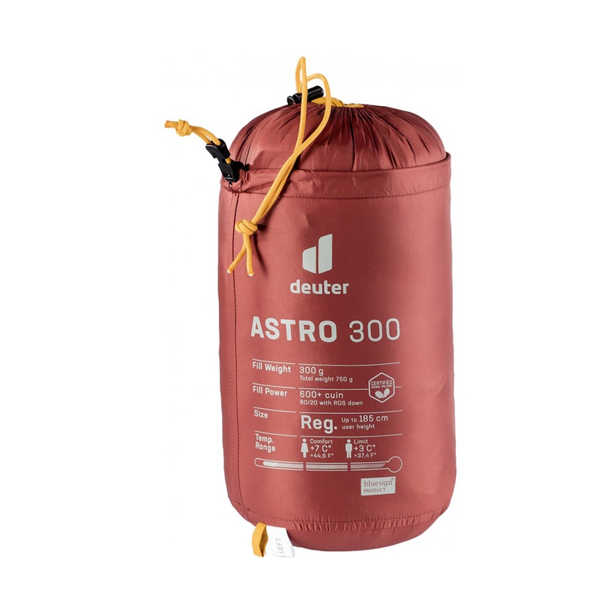 Deuter Astro 300 Down Sleeping Bag Redwood/Curry Redwood/Curry