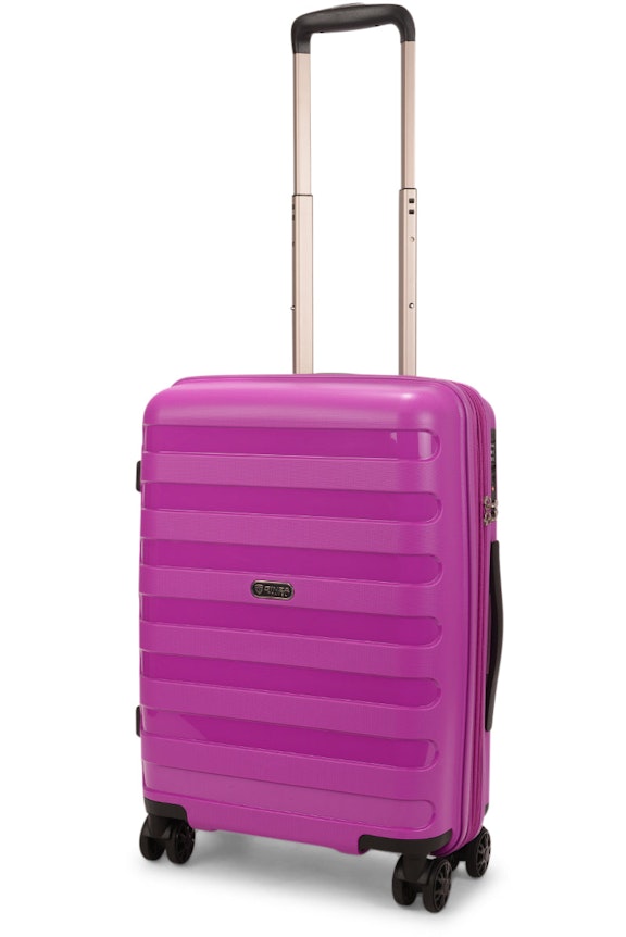 Ginza Harlow 56cm Hardside Carry-On Suitcase Violet
