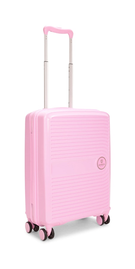 Ginza Aries 55cm Hardside Carry-On Suitcase Ice Cream Pink Ice Cream Pink