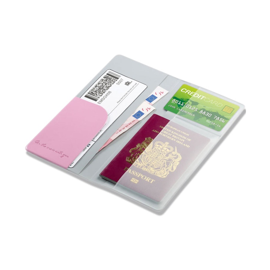 Go Travel Glo Travel Wallet Pink Pink
