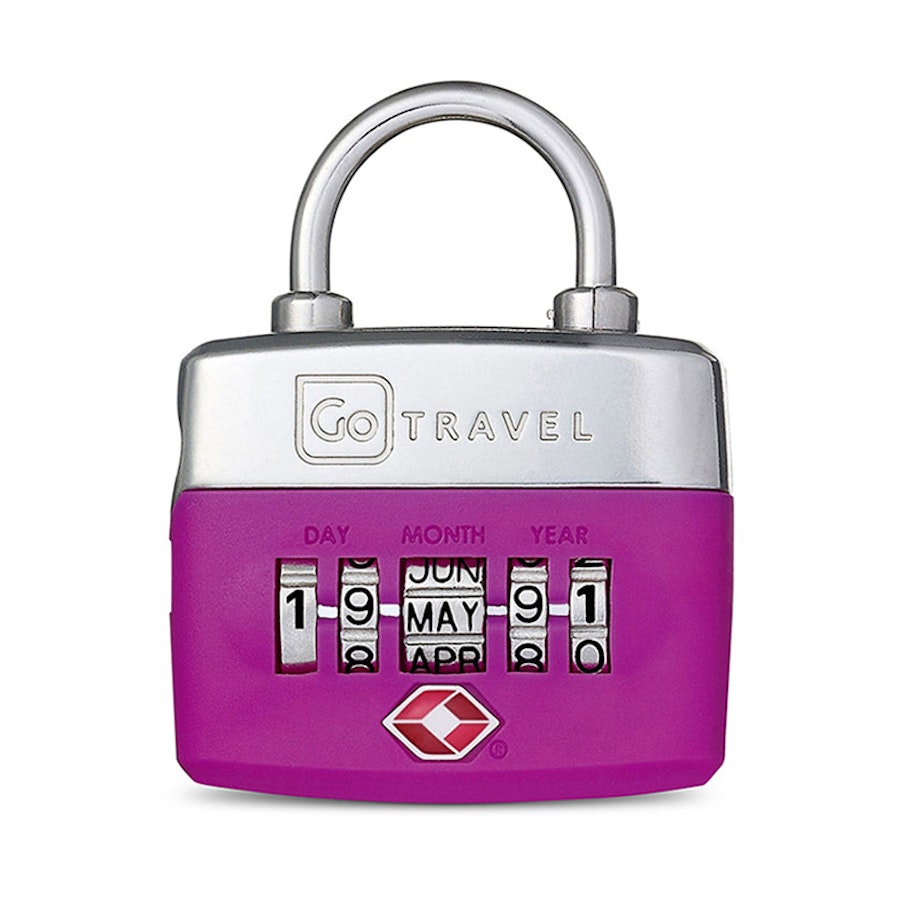 Go Travel Travel Birthday Lock Pink Pink