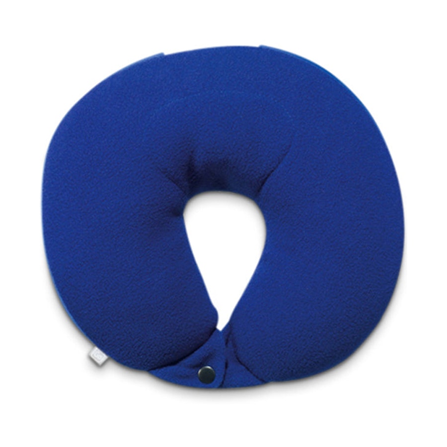 Go Travel Soft & Fleecy Bean Sleeper Travel Pillow Blue Blue