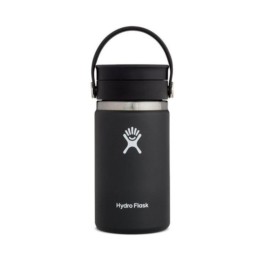 Hydro Flask 12oz (354ml) Coffee Flask with Flex Sip Lid Black Black