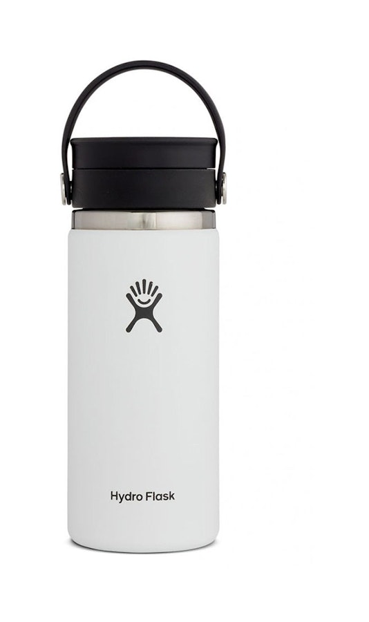 Hydro Flask 16oz (473mL) Coffee Flask with Flex Sip Lid White White