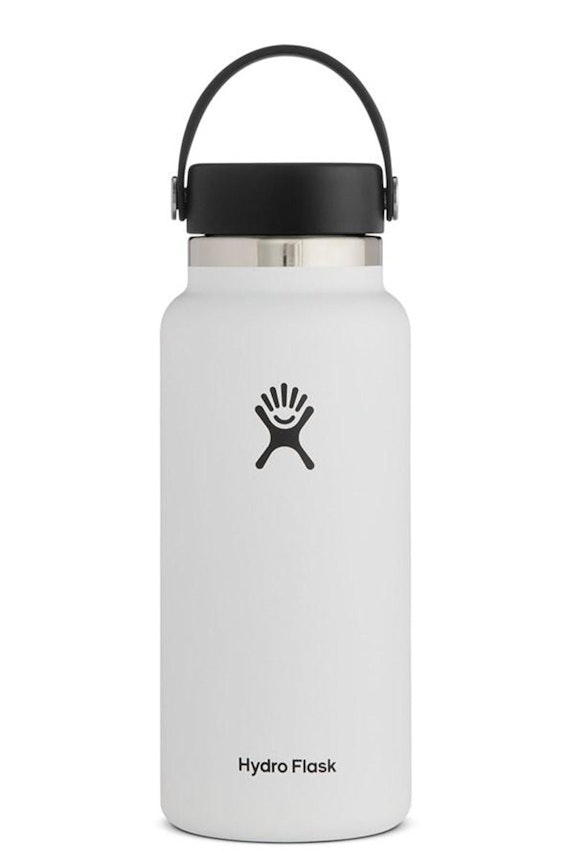 Hydro Flask 32oz (946ml) Wide Mouth Drink Bottle White
