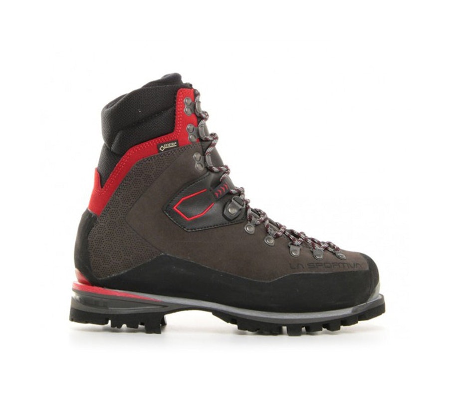 La Sportiva Karakorum Evo GTX Men's Mountaineering Boots Anthracite/Red EU:47.5 / UK:12.5 / Mens US:13.5