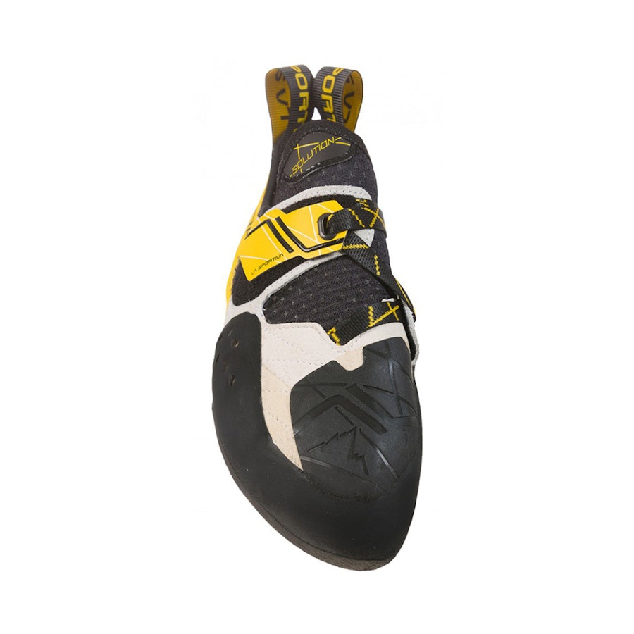 La Sportiva Solution Men's Climbing Shoes Black & Yellow EU:37 / UK:04 / Mens US:05