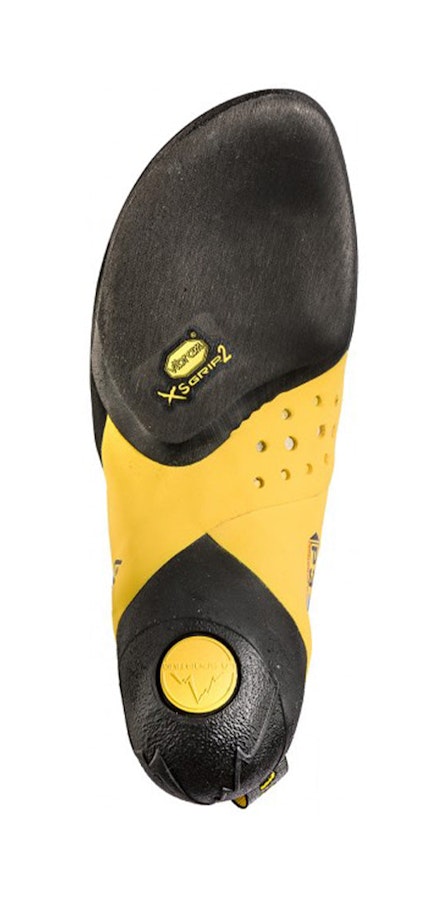 La Sportiva Solution Men's Climbing Shoes Black & Yellow EU:38 / UK:05 / Mens US:06