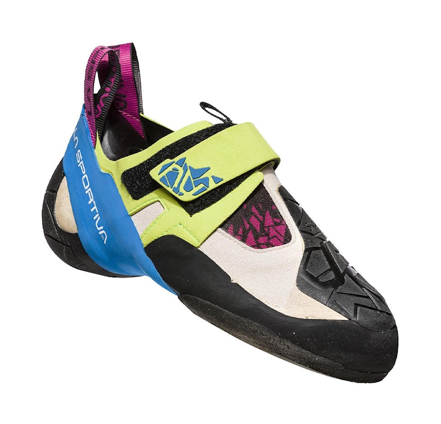 La Sportiva Skwama Women's Climbing Shoes Green/Cobalt EU:39 / UK:06 / Womens US7.5