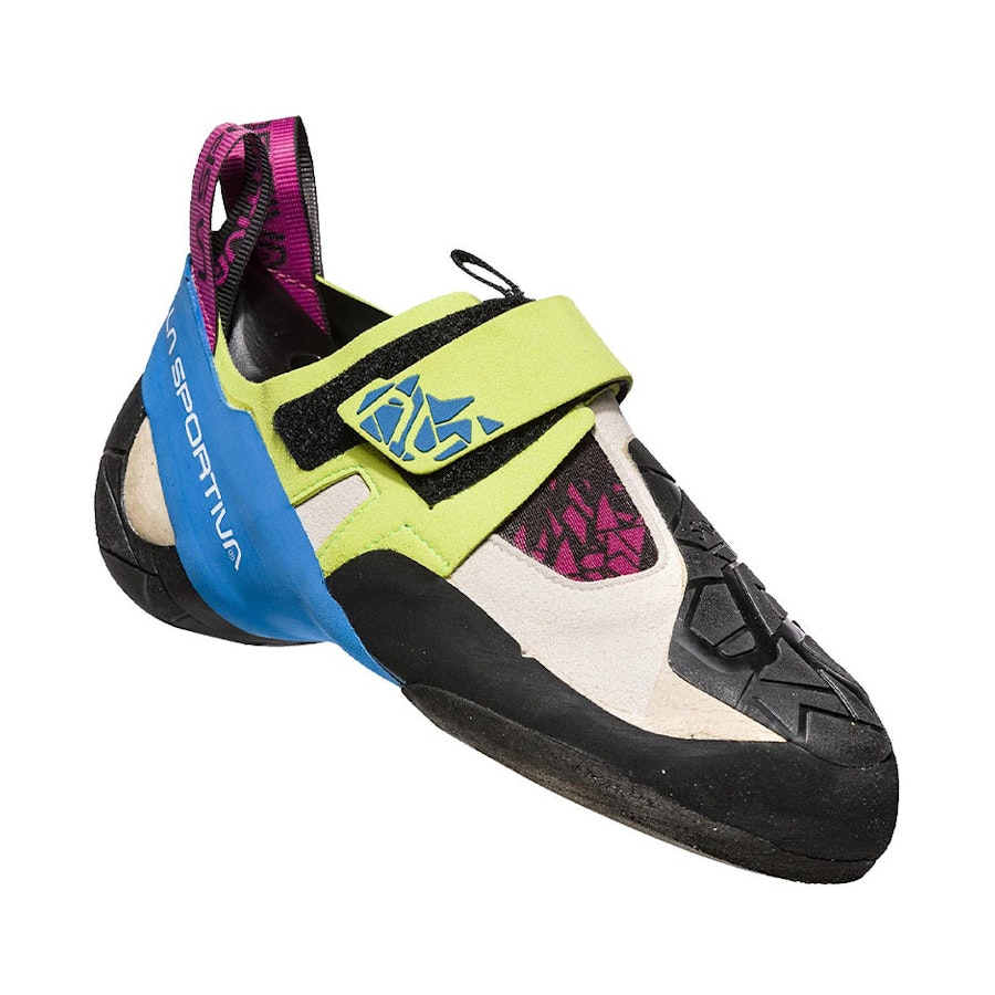 La Sportiva Skwama Women's Climbing Shoes Green/Cobalt EU:37 / UK:04 / Womens US06