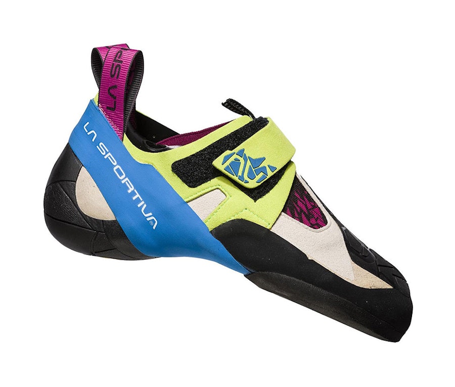 La Sportiva Skwama Women's Climbing Shoes Green/Cobalt EU:40 / UK:6.5 / Womens US8.5