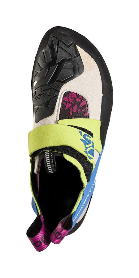 La Sportiva Skwama Women's Climbing Shoes Green/Cobalt EU:39 / UK:06 / Womens US7.5