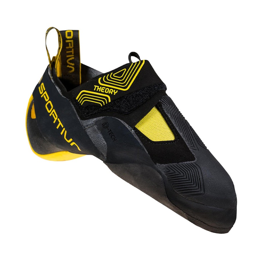 La Sportiva Theory Men's Climbing Shoes Yellow & Black EU:41.5 / UK:7.5 / Mens US:8.5