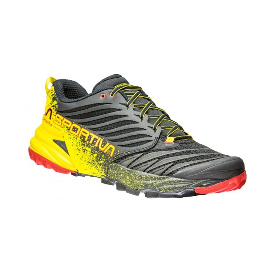 La Sportiva Akasha Men's Mountain Running Shoes Black & Yellow EU:38 / UK:05 / Mens US:06