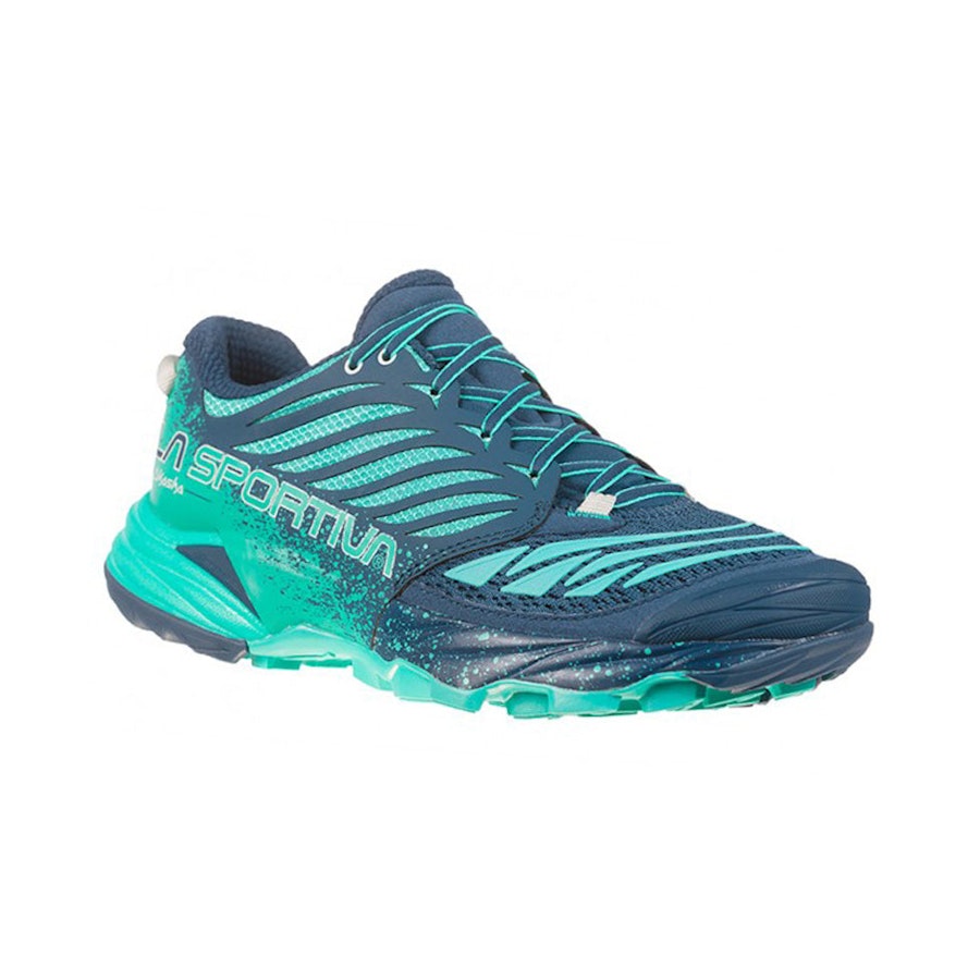 La Sportiva Akasha Women's Mountain Running Shoes Opal/Aqua EU:36 / UK:3.5 / Womens US:5.5