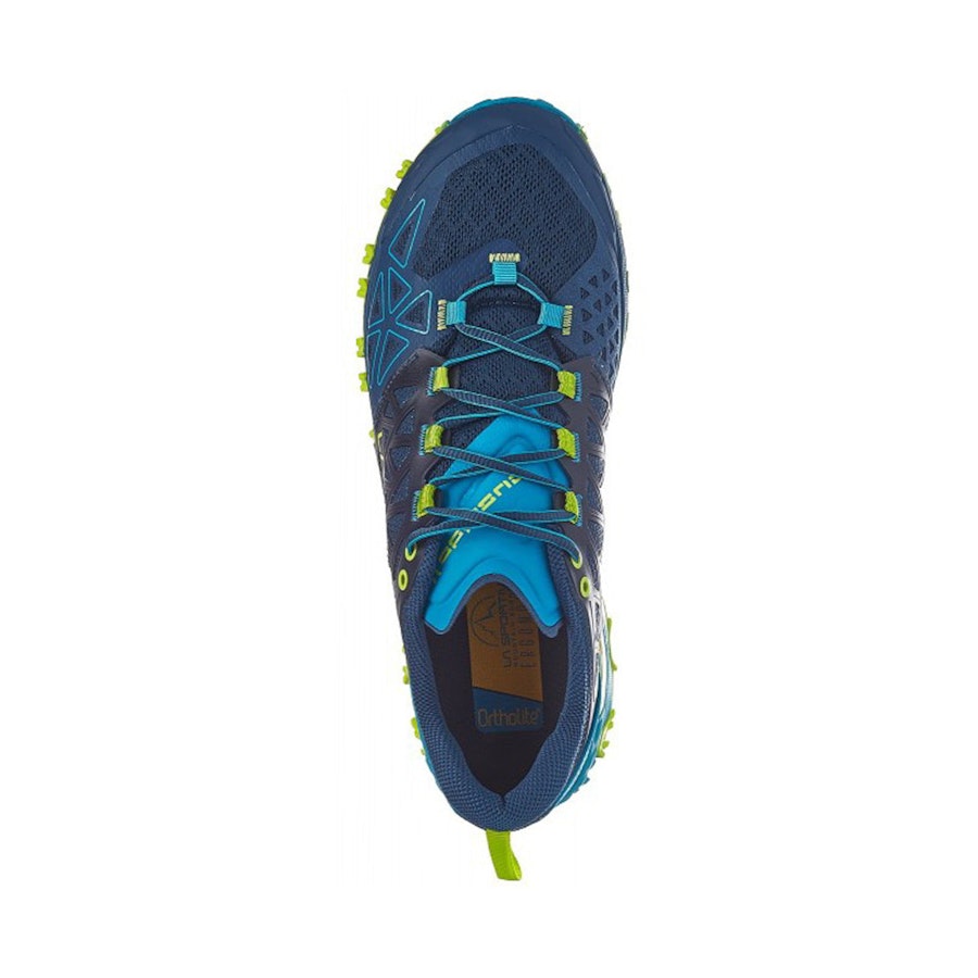 La Sportiva Bushido II Men's Mountain Running Shoes Opal/Apple Green EU:38 / UK:05 / Mens US:06