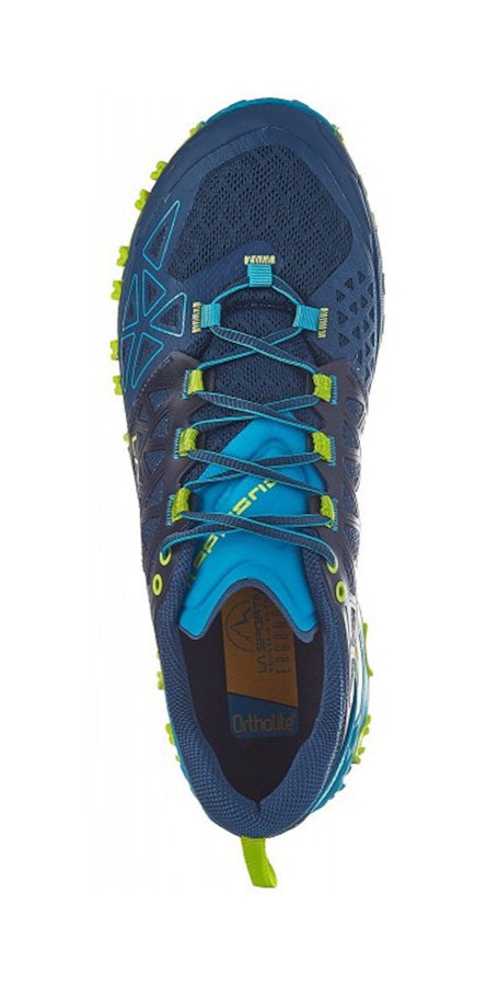 La Sportiva Bushido II Men's Mountain Running Shoes Opal/Apple Green EU:45 / UK:10.5 / Mens US:11.5