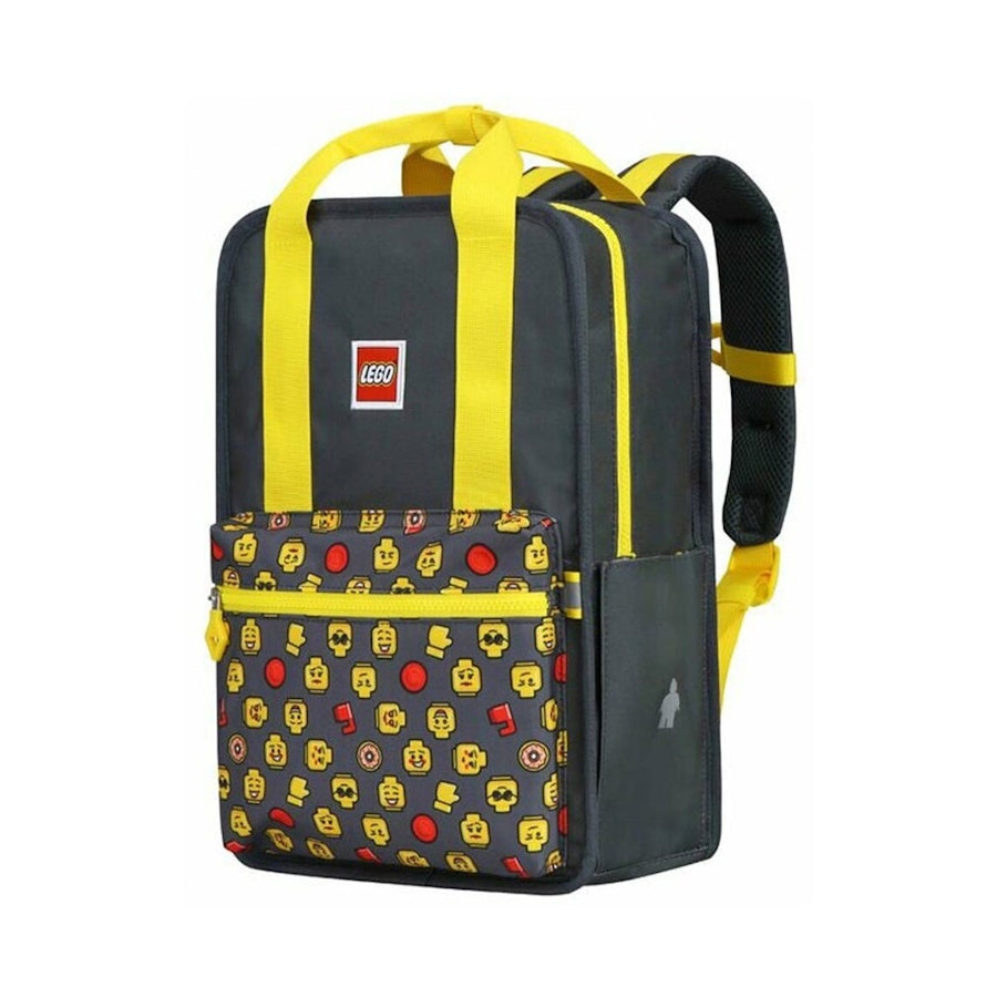 Lego Large Fun Heads Backpack Yellow Yellow