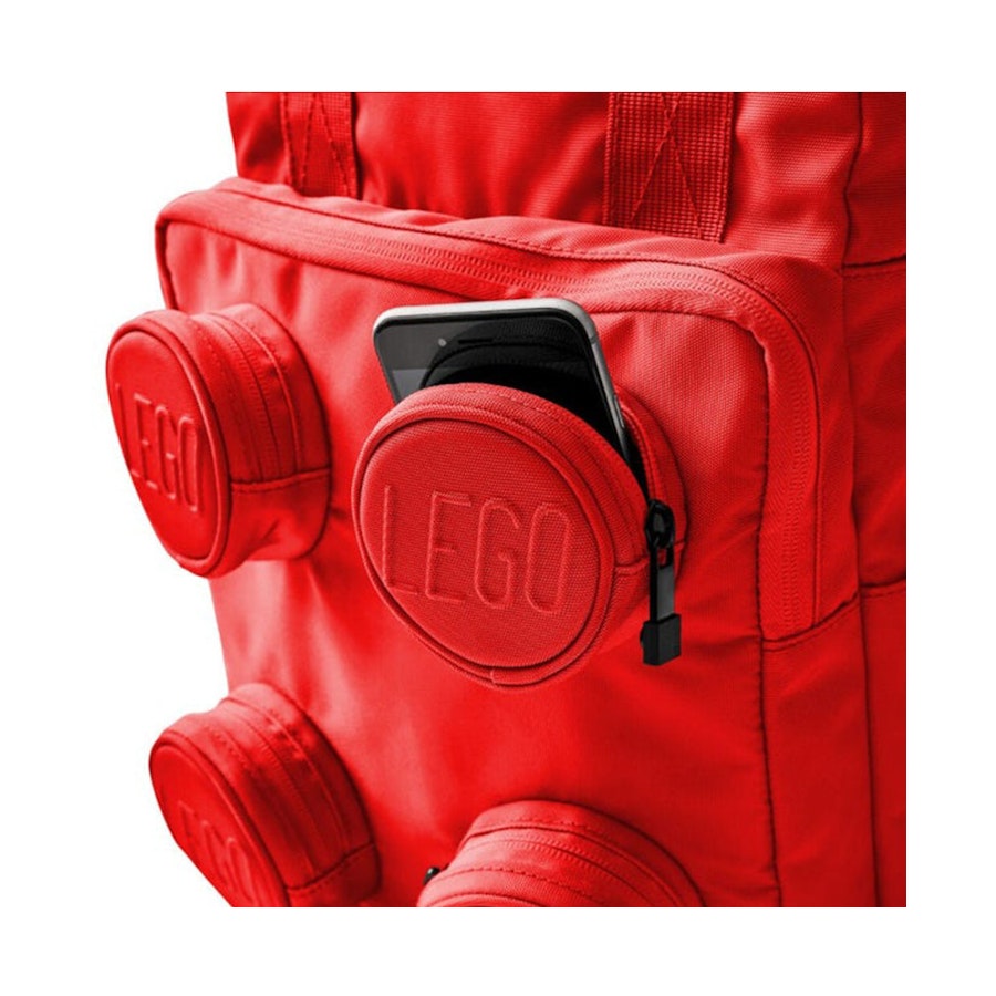 Lego Medium Brick Backpack Red Red