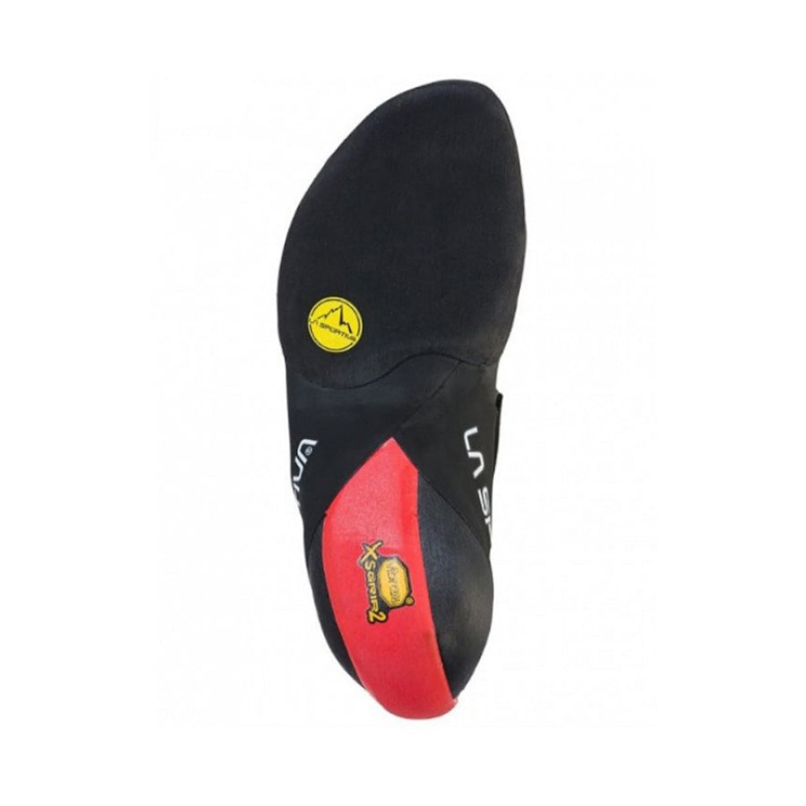La Sportiva Theory Women's Climbing Shoes Black/Hibiscus EU:39.5 / UK:06 / Womens US08