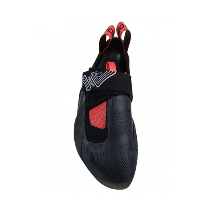 La Sportiva Theory Women's Climbing Shoes Black/Hibiscus EU:40.5 / UK:07 / Womens US09