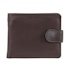 Milleni Fabio Men's Leather RFID Wallet Brown
