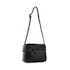 Milleni Grace Women's Leather Crossbody Bag Black/Chestnut