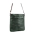 Milleni Flora Women's Leather Crossbody Bag Emerald/Chestnut