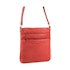 Milleni Flora Women's Leather Crossbody Bag Red