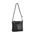 Milleni Marie Women's Leather Crossbody Bag Black