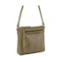 Milleni Marie Women's Leather Crossbody Bag Olive