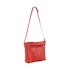 Milleni Marie Women's Leather Crossbody Bag Red
