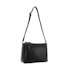 Milleni Caroline Women's Leather Crossbody Bag Black/Chestnut