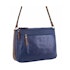Milleni Caroline Women's Leather Crossbody Bag Indigo/Chestnut