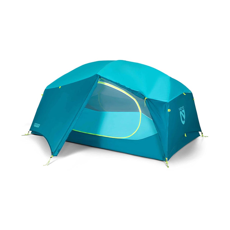 Nemo Aurora 2 Person Backpacking Tent & Footprint Blue Blue