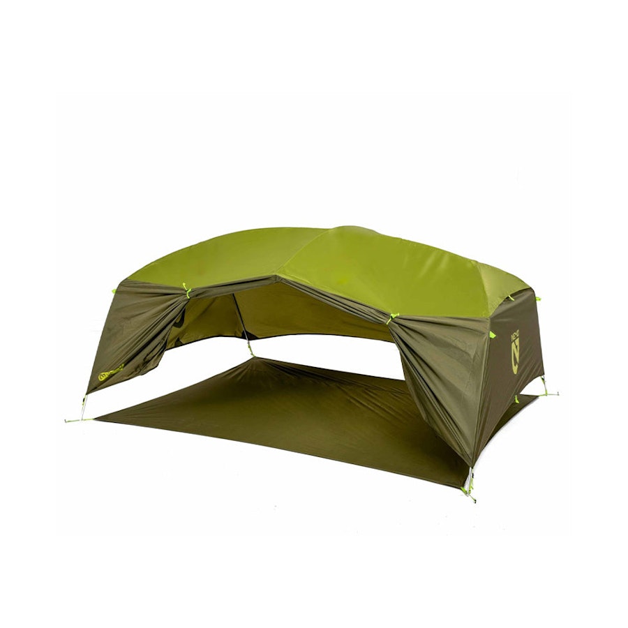 Nemo Aurora 2 Person Backpacking Tent & Footprint Green Green